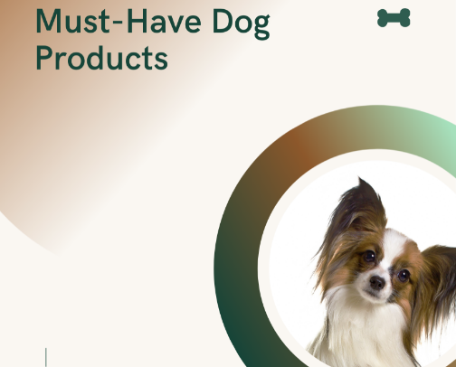 Must-Have Dog Products cover photo collage