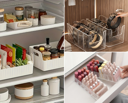 Temu cheap makeup organizers cover photo collage