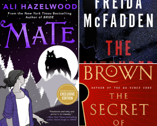 NY Times Best Sellers 2025 cover photo collage