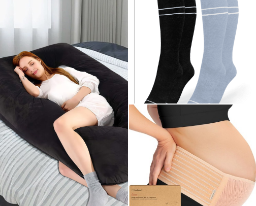 Pregnancy Must-Haves for Moms like me🥰 cover photo collage