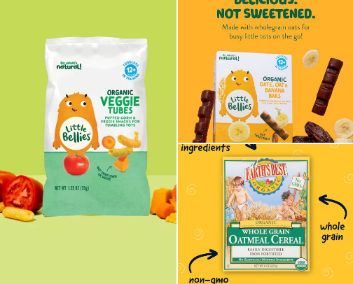 Baby/Todd Food & Snacks 😋 cover photo collage