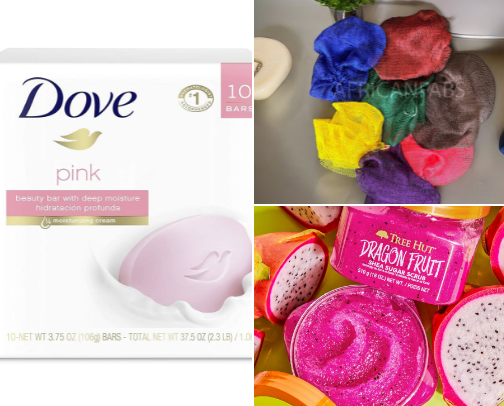 Scent & Quench: Your 24/7 Body care  Power Duo." cover photo collage