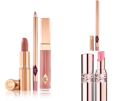 Lipstick and liner that brings out your lips 💄 cover photo collage