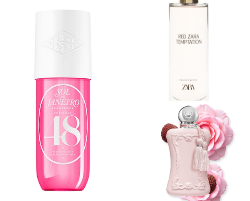 Trending & Viral Perfumes ✨⁠ cover photo collage