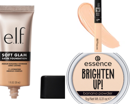 fav affordable base products!!! cover photo collage