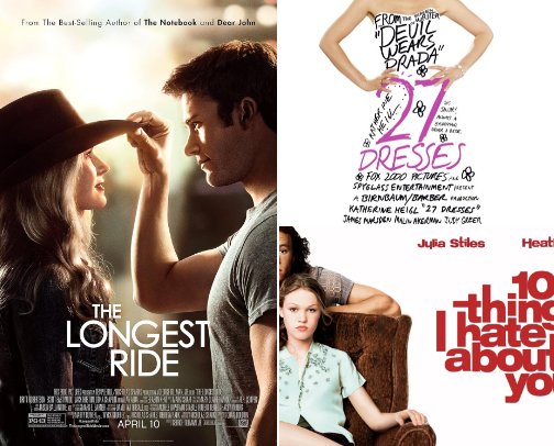 rom com central! cover photo collage