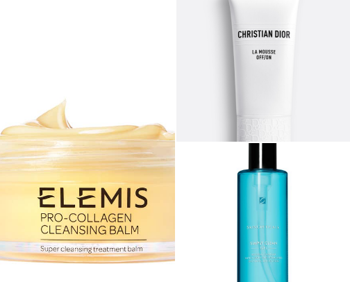 Top 5 make up remover. Star products cover photo collage