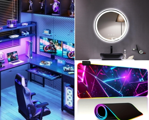 2026 Ultimate Glow-Up + Gaming Setup Under Budget (Looks 10x More Expensive) cover photo collage