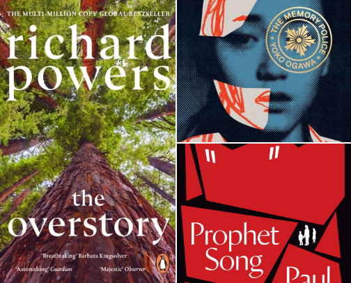 Fav Literary Award Books cover photo collage