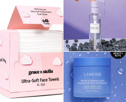 Healthy and Happy Skin Goals 🧖🏻‍♀️🧴🤍 cover photo collage