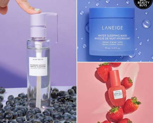 Healthy and Happy Skin Goals 🧖🏻‍♀️🧴🤍 cover photo collage