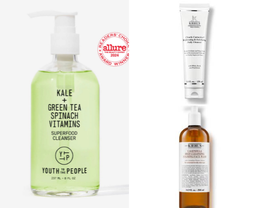 My favorite skincare essentials cover photo collage