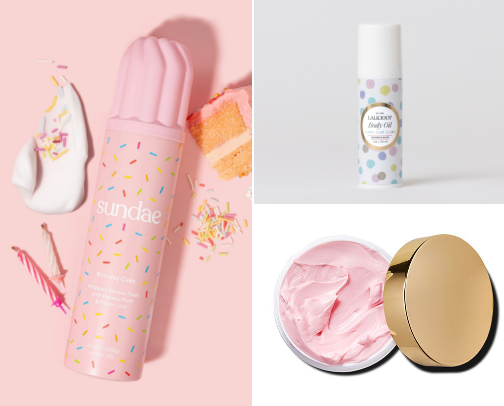 Birthday Cake Shower Routine:
Indulge in Self-Care cover photo collage