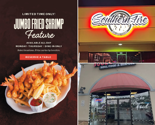 Atl restaurants cover photo collage