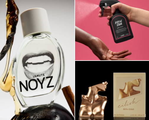 The yummiest bath and body products cover photo collage