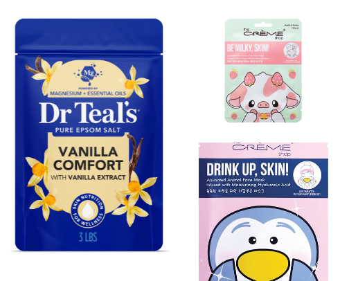 Pampering self care items to make me feel good ❤️ cover photo collage