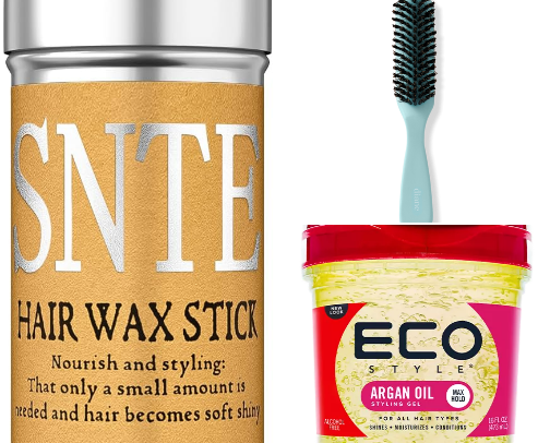 the SLICKEST of slick backs cover photo collage