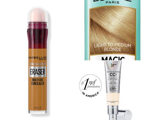 My favorite beauty recs cover photo collage