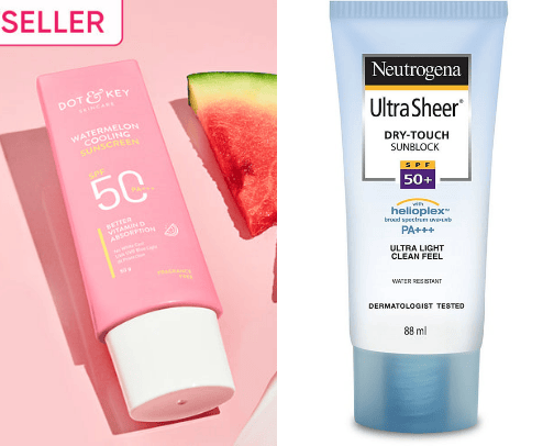 My favourite sunscreens cover photo collage