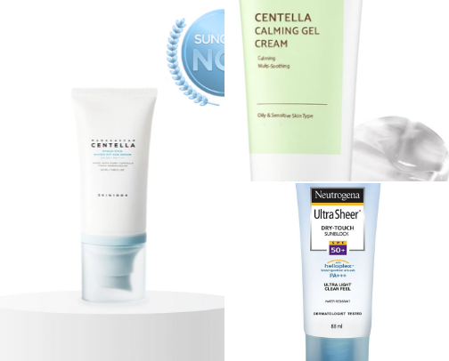 My favourite sunscreens cover photo collage