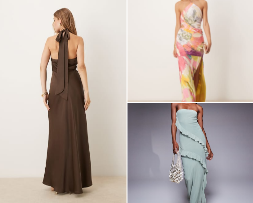 Wedding guest dresses - ASOS cover photo collage