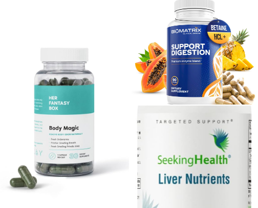 Products good for women getting rid of Fibroids (THERE IS A NATURAL WAY) cover photo collage