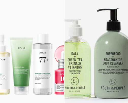 Skincare routine for clearer cover photo collage