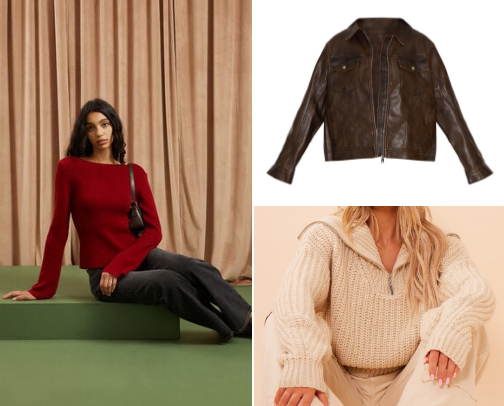 Stylish Winter Moment cover photo collage