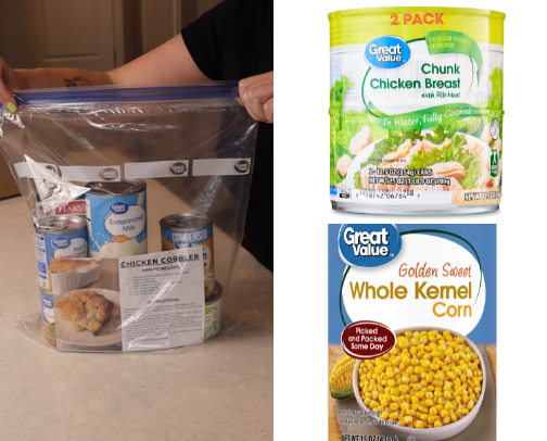 How to: Make Complete Shelf Stable Meals for the Little Food Pantries cover photo collage