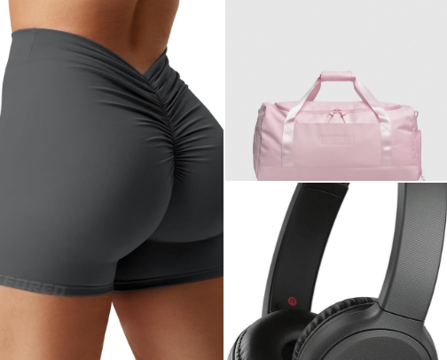 Gym essentials cover photo collage