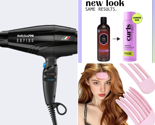Hair Must-Haves cover photo collage