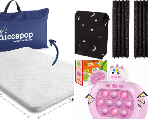 Travel Favorites for Kids (and My Sanity) cover photo collage