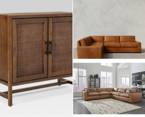 Our Living Room Refresh cover photo collage