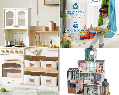 Toys We Love! cover photo collage