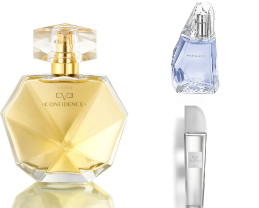 Perfumes and cologne waters cover photo collage