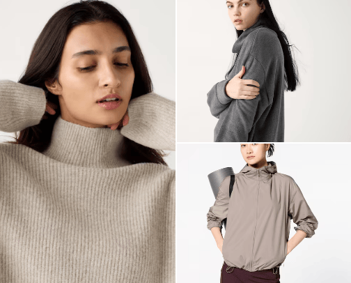 Neutral fashion cover photo collage