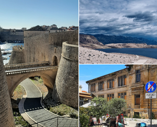 Travel to Croatia cover photo collage
