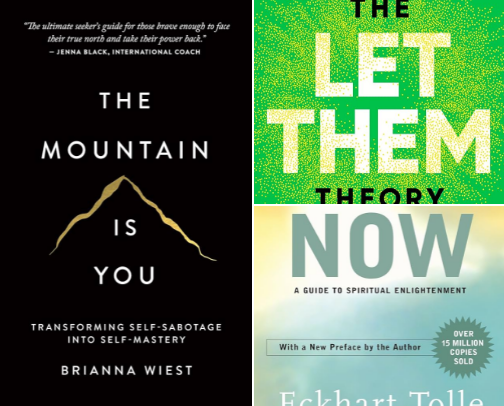 Self help books that will change your life 🧠✨ cover photo collage