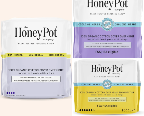 Feminine hygiene cover photo collage