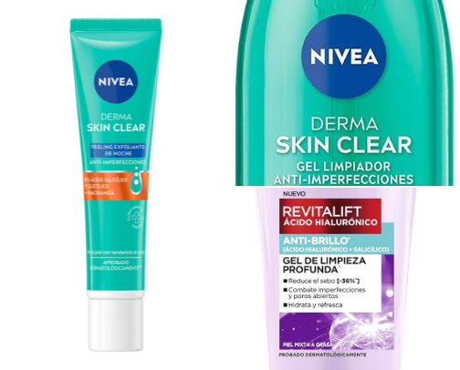 Skincare/Cuidado de la piel cover photo collage