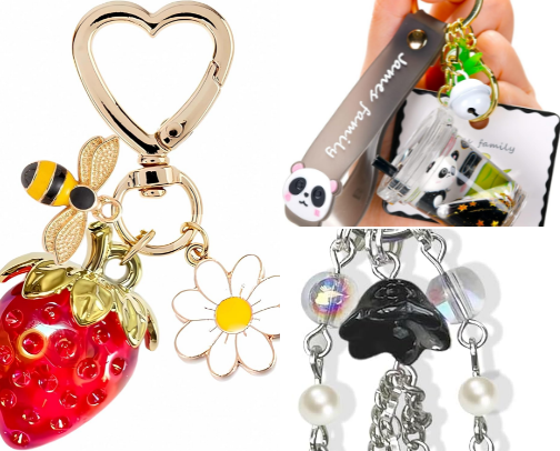 Cute Keychains cover photo collage
