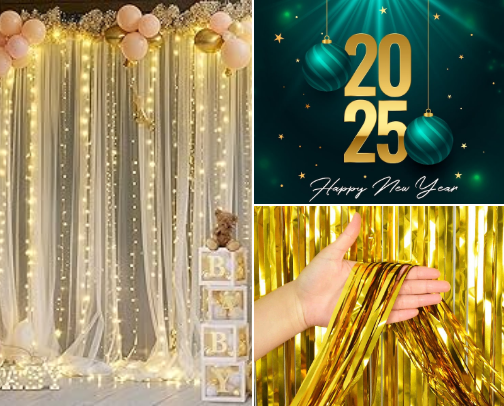 🎉 My Go-To Year-End Party Ideas for 2025 (Easy, Fun & Guest-Approved) cover photo collage