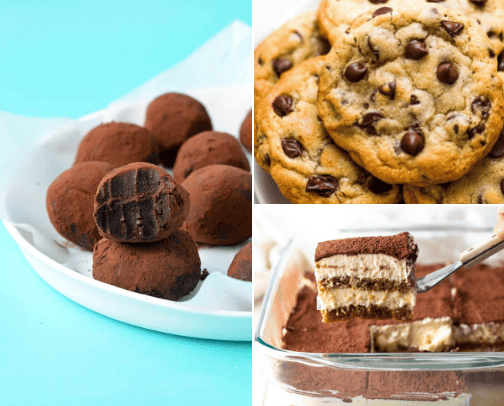 Favorite Goodies for Valentine's Day cover photo collage