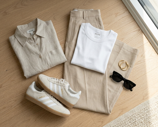 The Euro-Minimalist Wardrobe: Effortless Fashion Staples for an Elevated Look cover photo collage