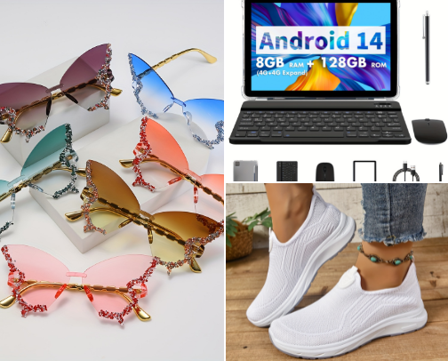 Temu cover photo collage