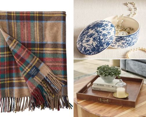 Gift Giving Ideas for the Ralph Lauren & Nancy Meyers fan cover photo collage
