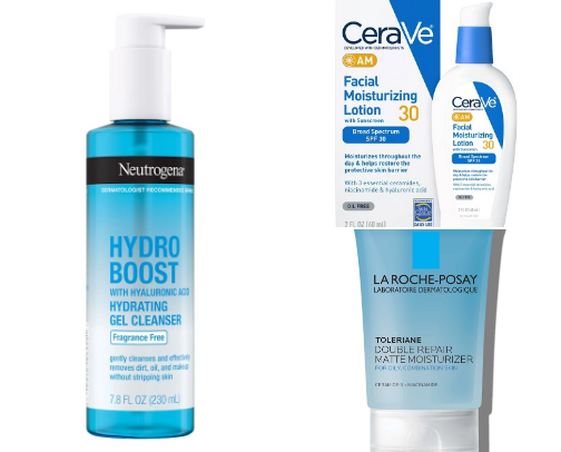 My skincare Routine cover photo collage