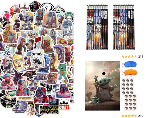 What You Need for a Star Wars Birthday Party! cover photo collage