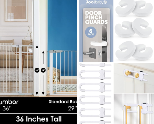 Baby Proofing Essentials cover photo collage