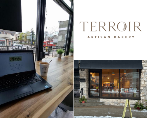 Cafés in the Waterloo Region you should be studying in cover photo collage